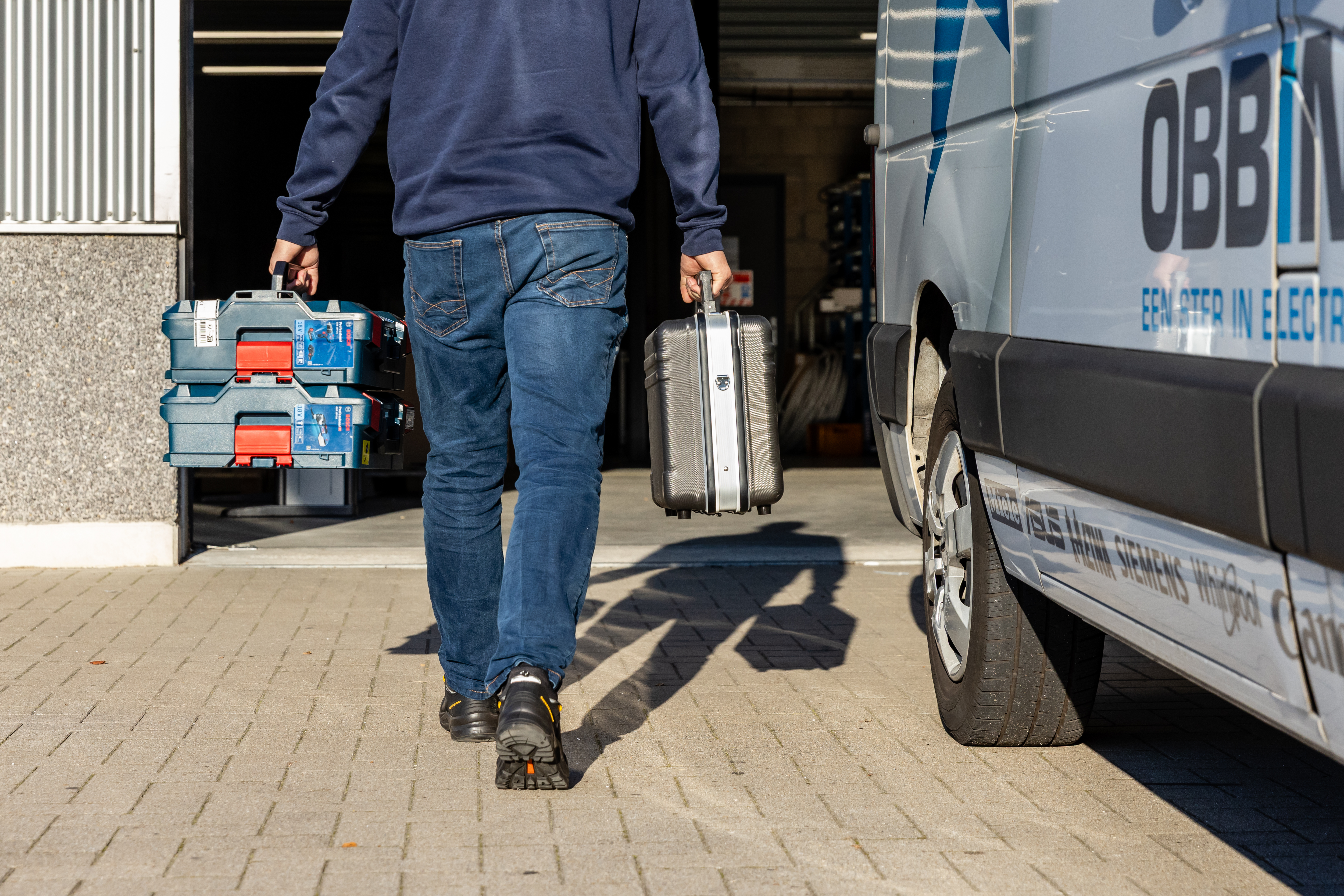 Technische organisatie van Obbink Service in het Service Center